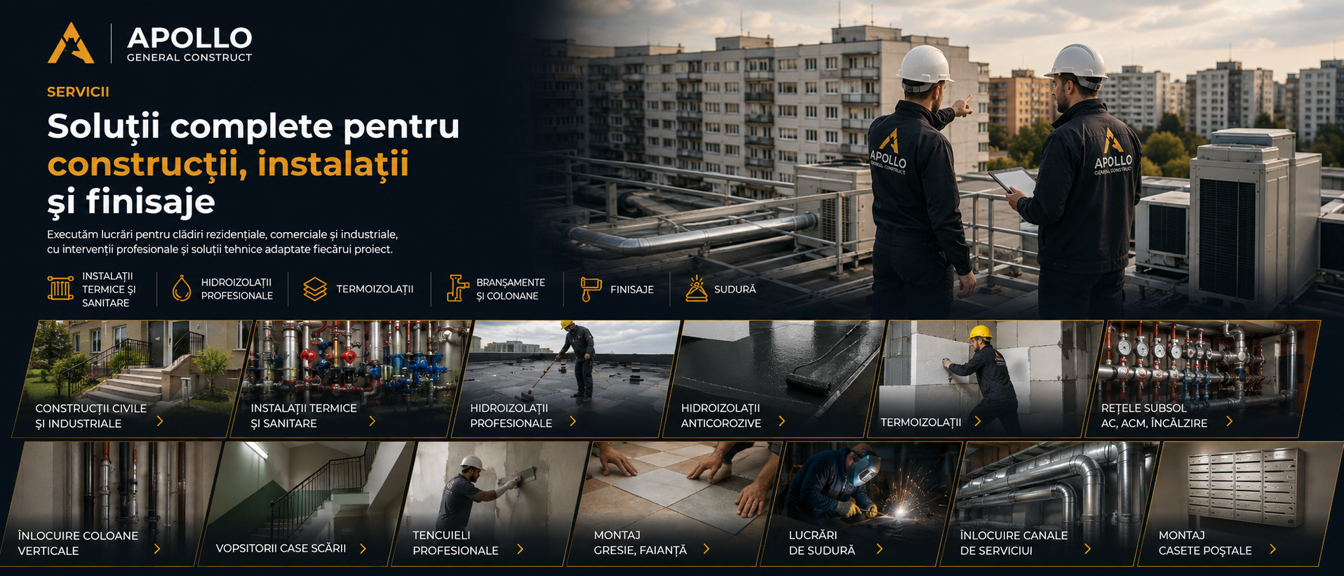 Servicii Apollo General Construct